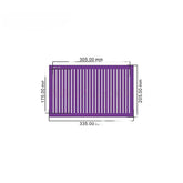WALL PAPER STRIPES MESH STENCIL